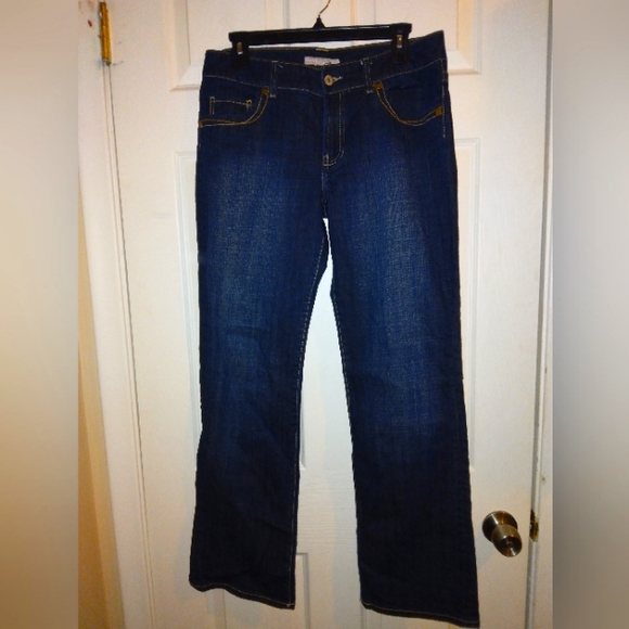 Chicos Platimum jeans size 1.5 braided pockets - Picture 2 of 4